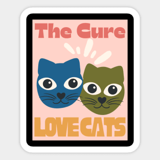 The Cure Origins Sticker